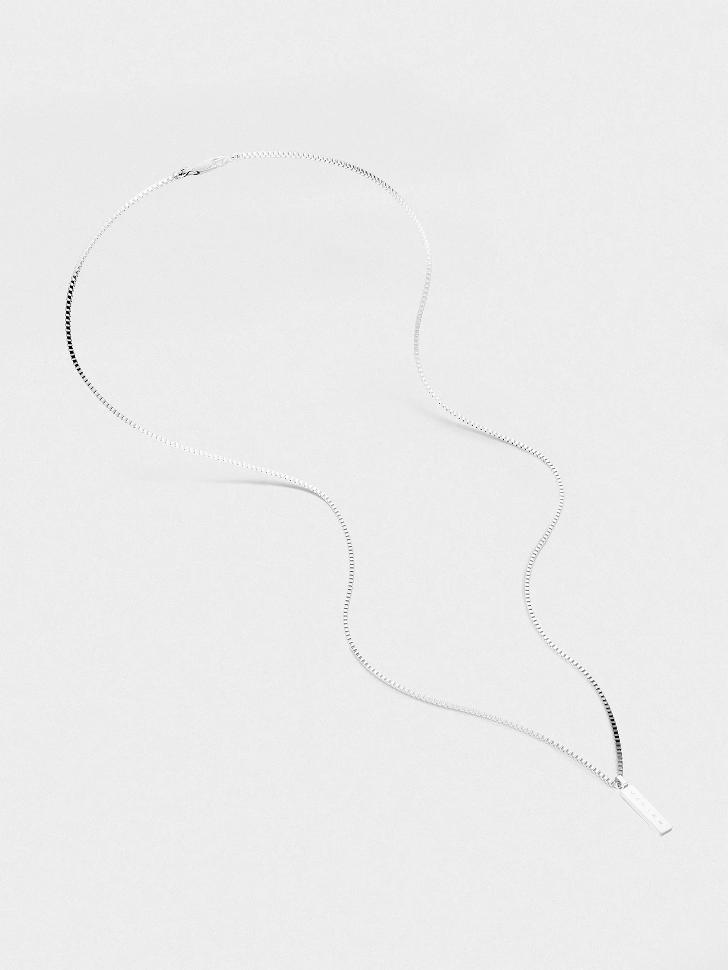 BOX PENDANT NECKLACE - Image 3