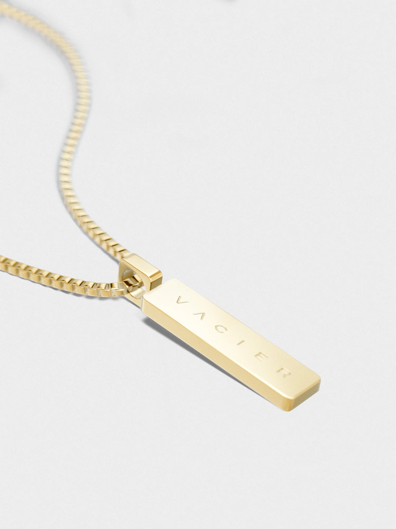 BOX PENDANT NECKLACE - Image 4
