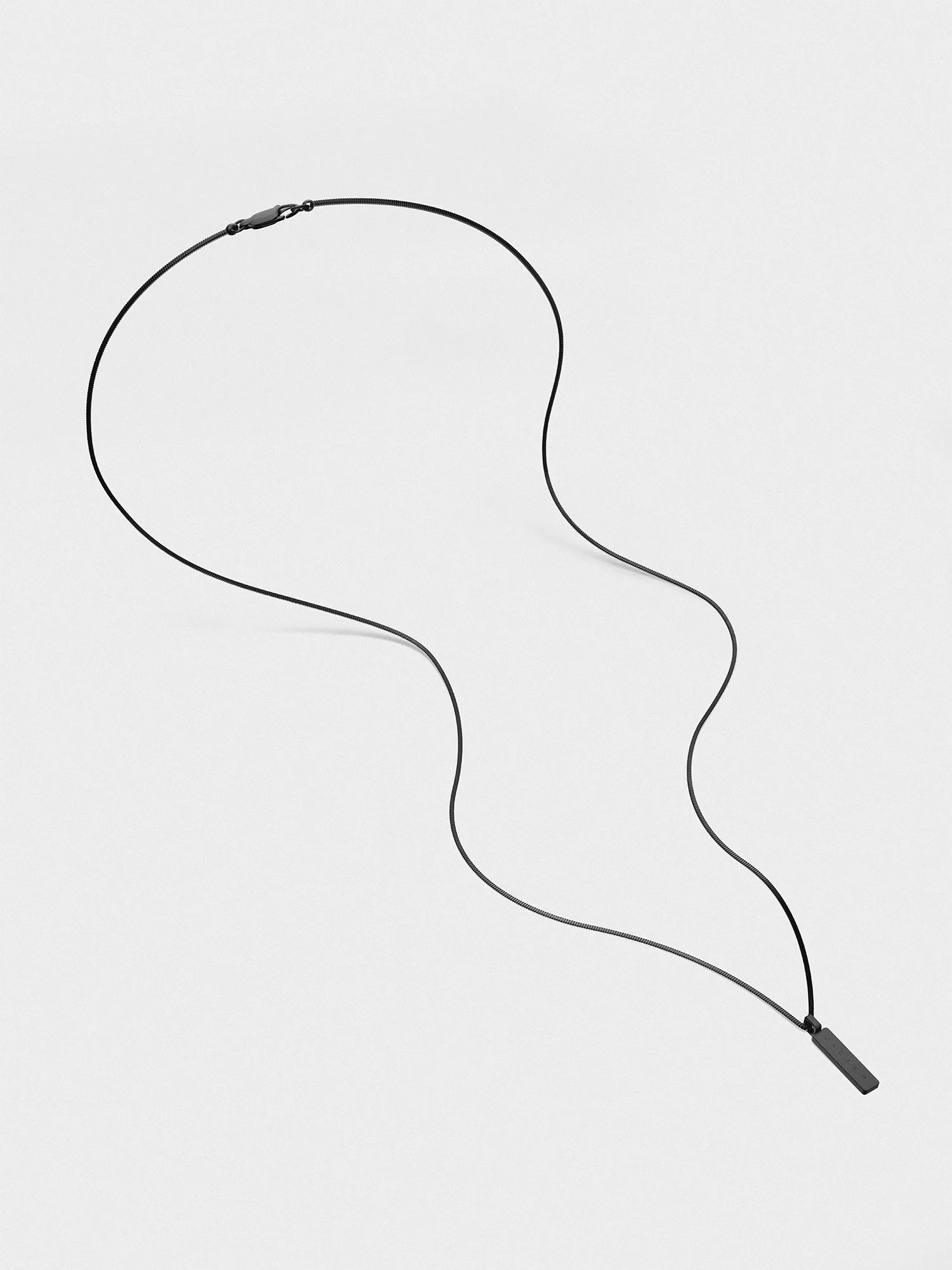 SQUARE PENDANT NECKLACE - Image 9